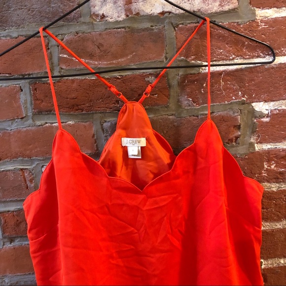 J crew Orange Tank Top - Picture 3 of 6
